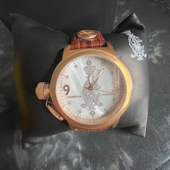 Christian Audigier Women\'s Intensity Radiant Brown Watch main image 12